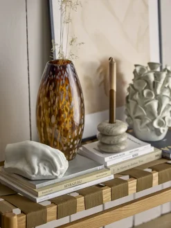 Bloomingville Stue|Vaser > Daraz Vase H32 cm, Brun