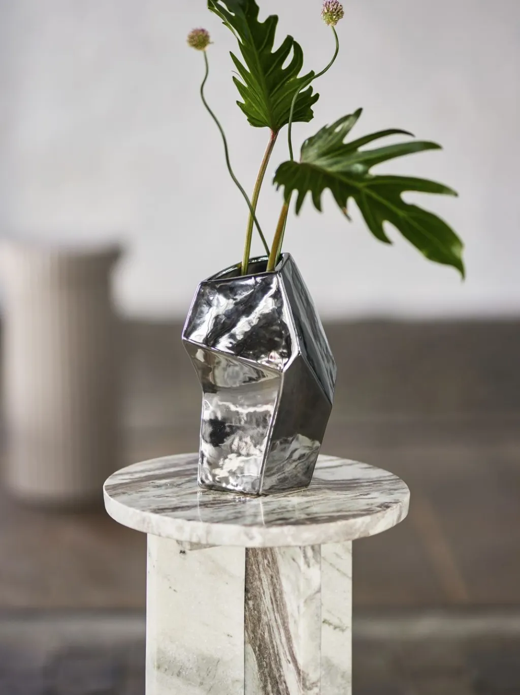Clearance Dimona Vase H23 cm, Sølv Vaser