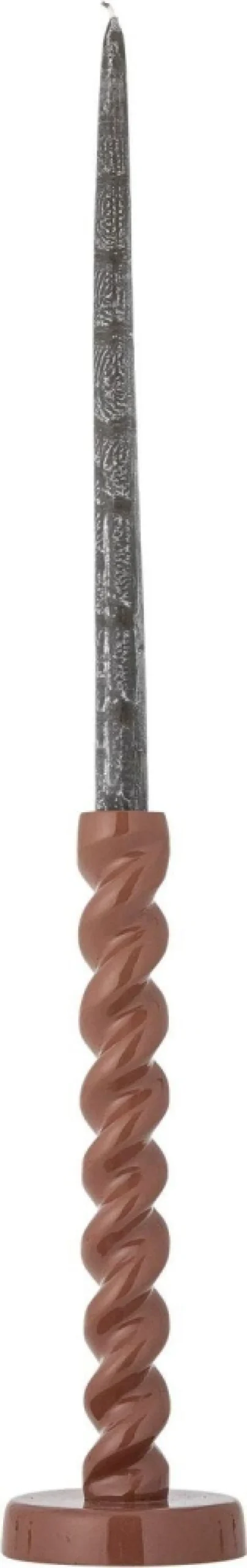 Bloomingville Diza Lysestage H30 cm, Brun