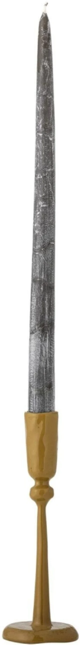 New Eber Lysestage H19 cm, Gul Lysestager