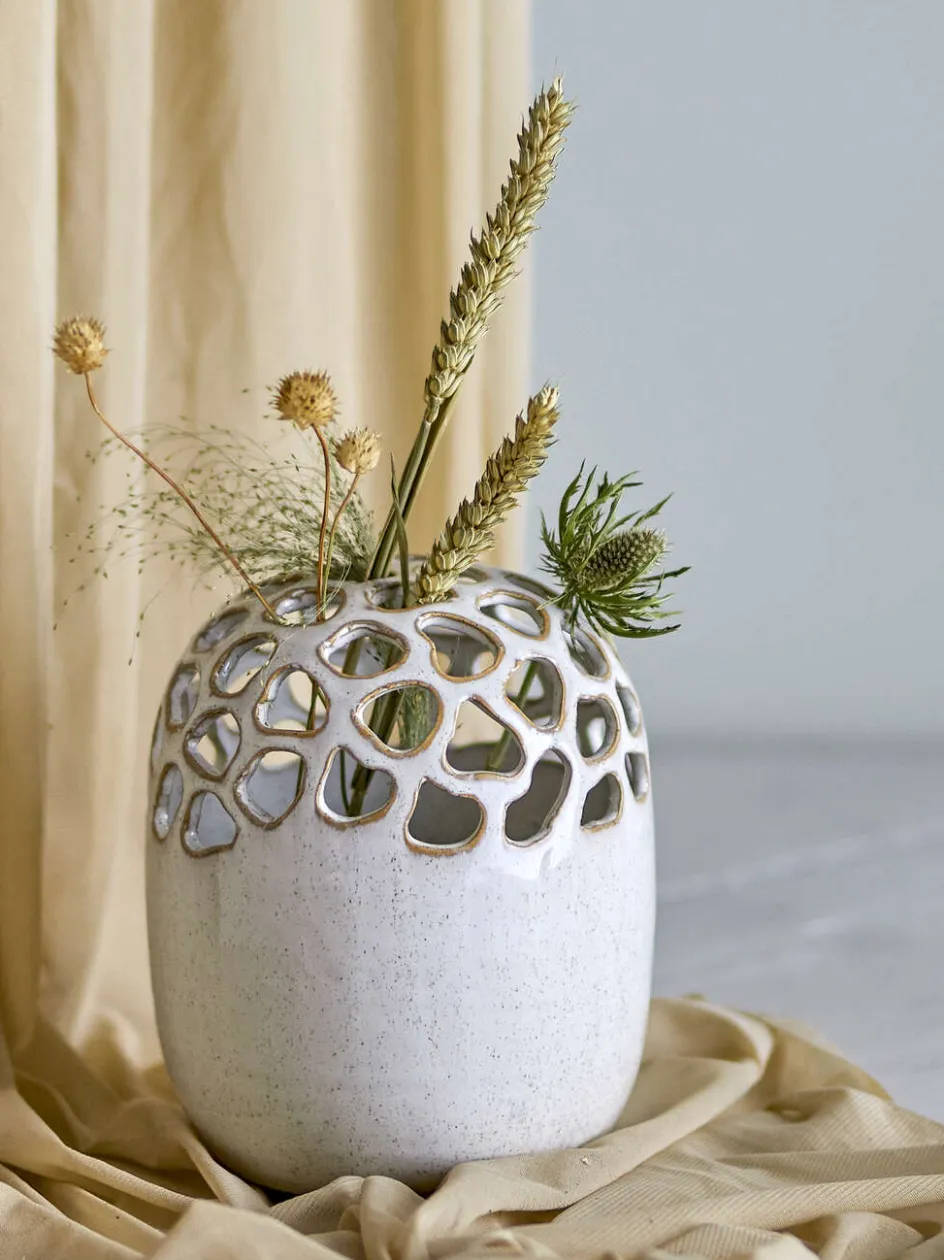 Online Bloomingville Elissa Vase H19 cm, Natur