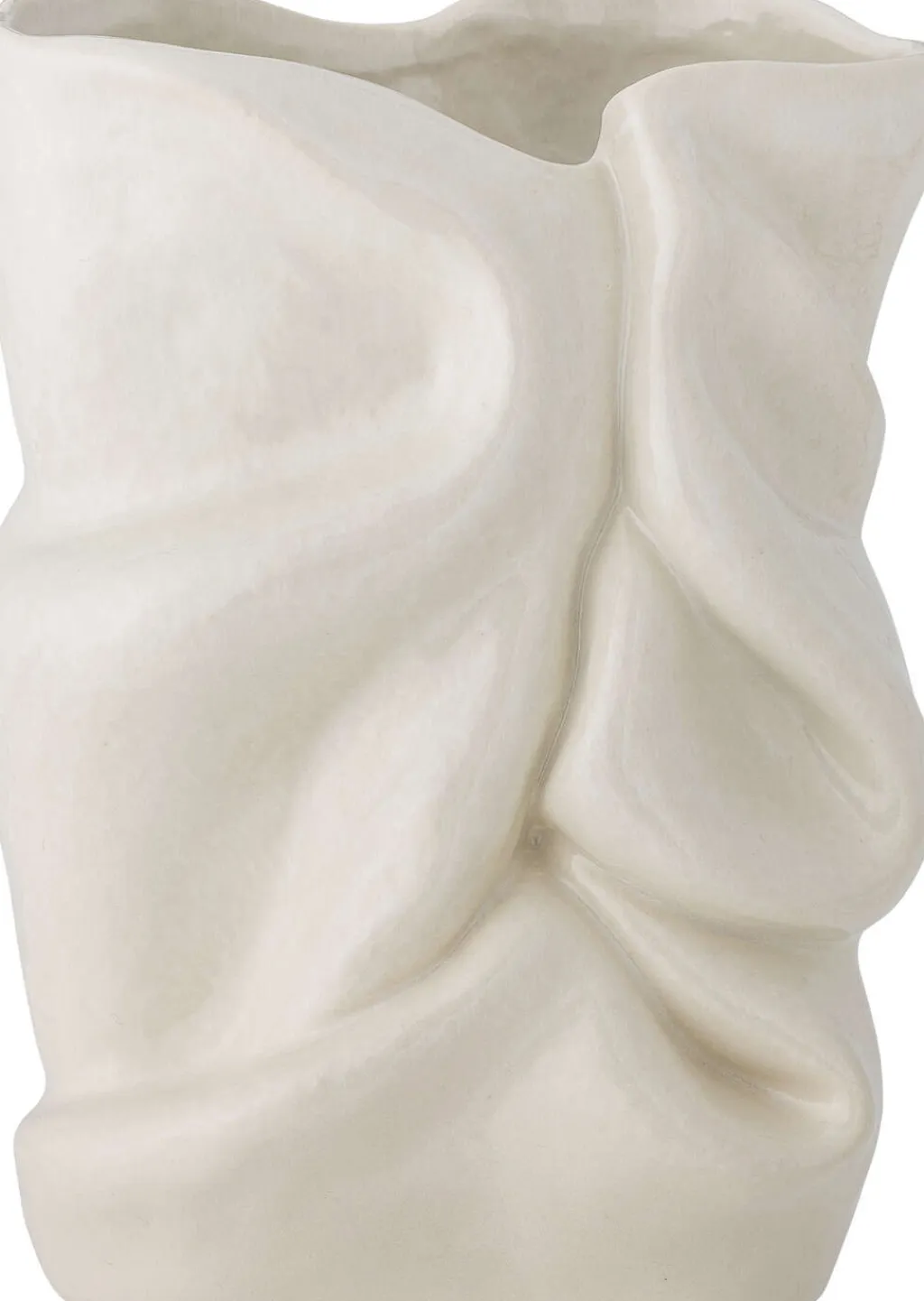 New Fabrice Vase H21,5 cm, Hvid Stue|Vaser