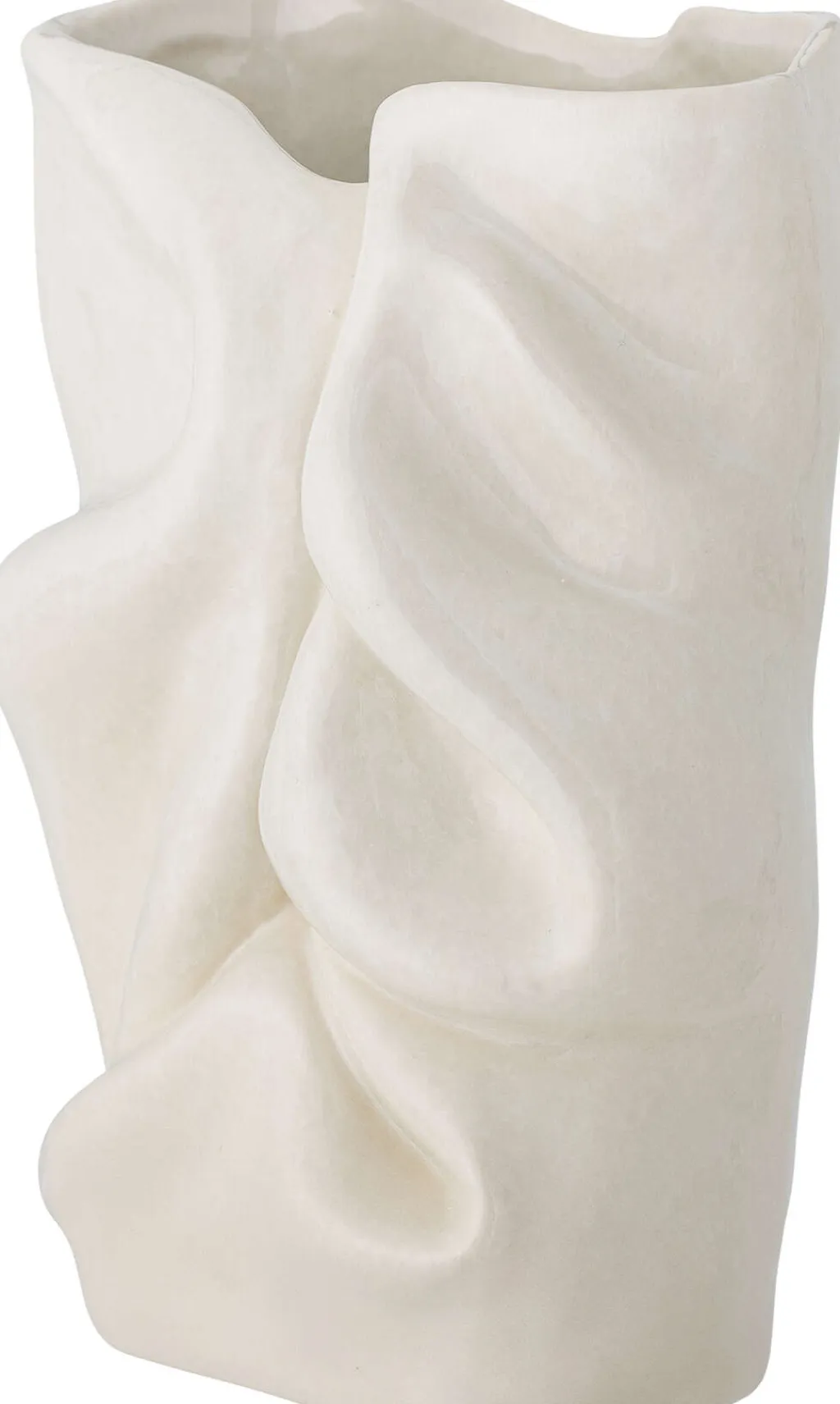 New Fabrice Vase H21,5 cm, Hvid Stue|Vaser