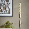 Bloomingville Lysestager > Felux Lysestage H19 cm, Guld