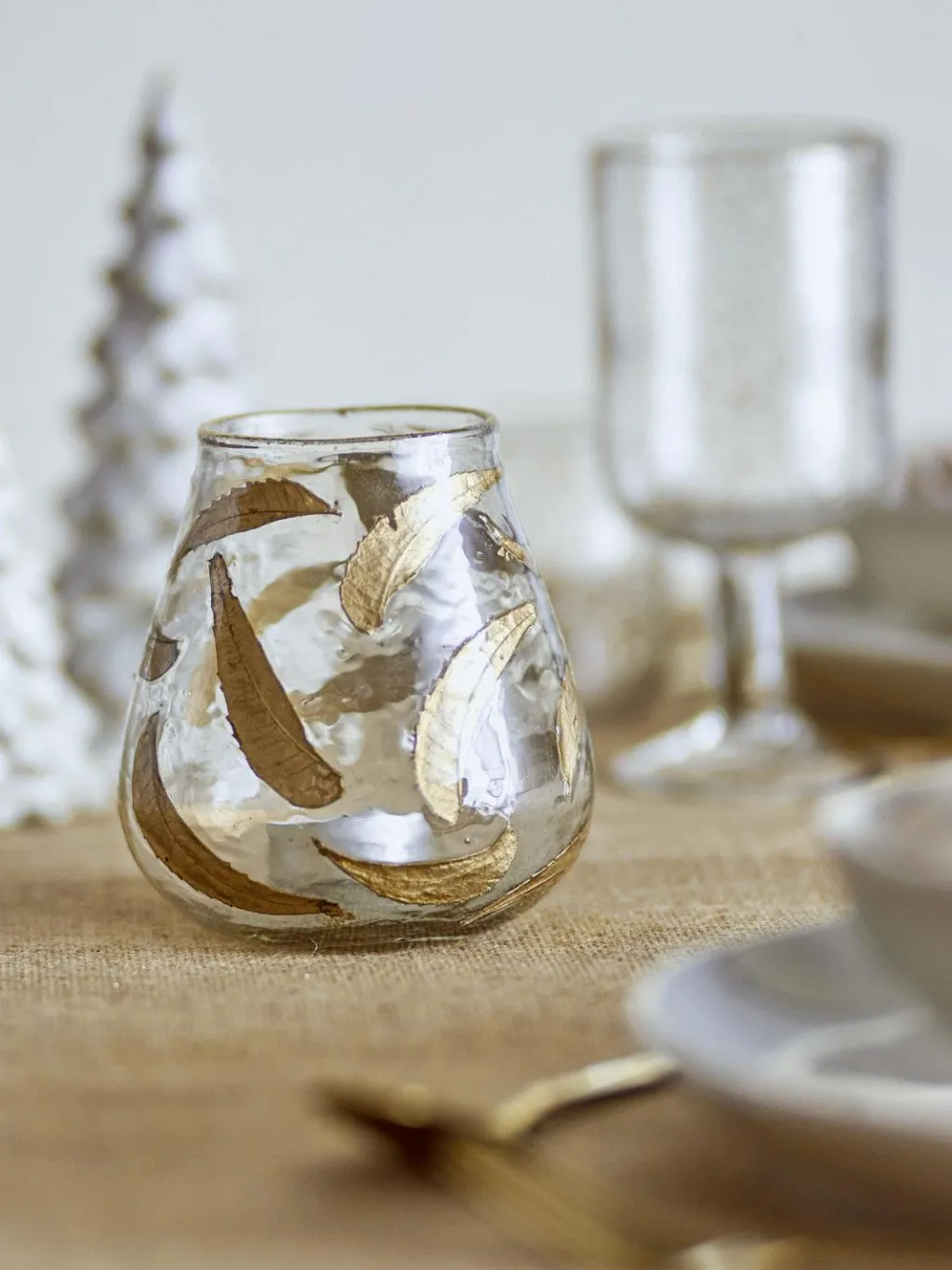 Online Fidelia Fyrfadsstage H12 cm, Guld Julelys