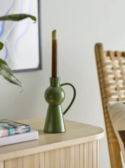 Online Bloomingville Fija Lysestage H18 cm, Grøn