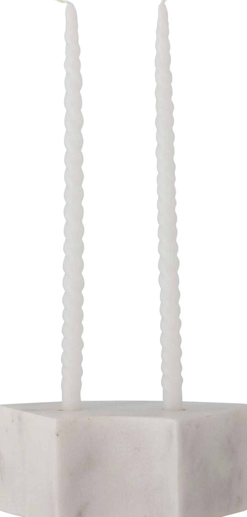 Discount Bloomingville Florida Lysestage H6 cm, Hvid