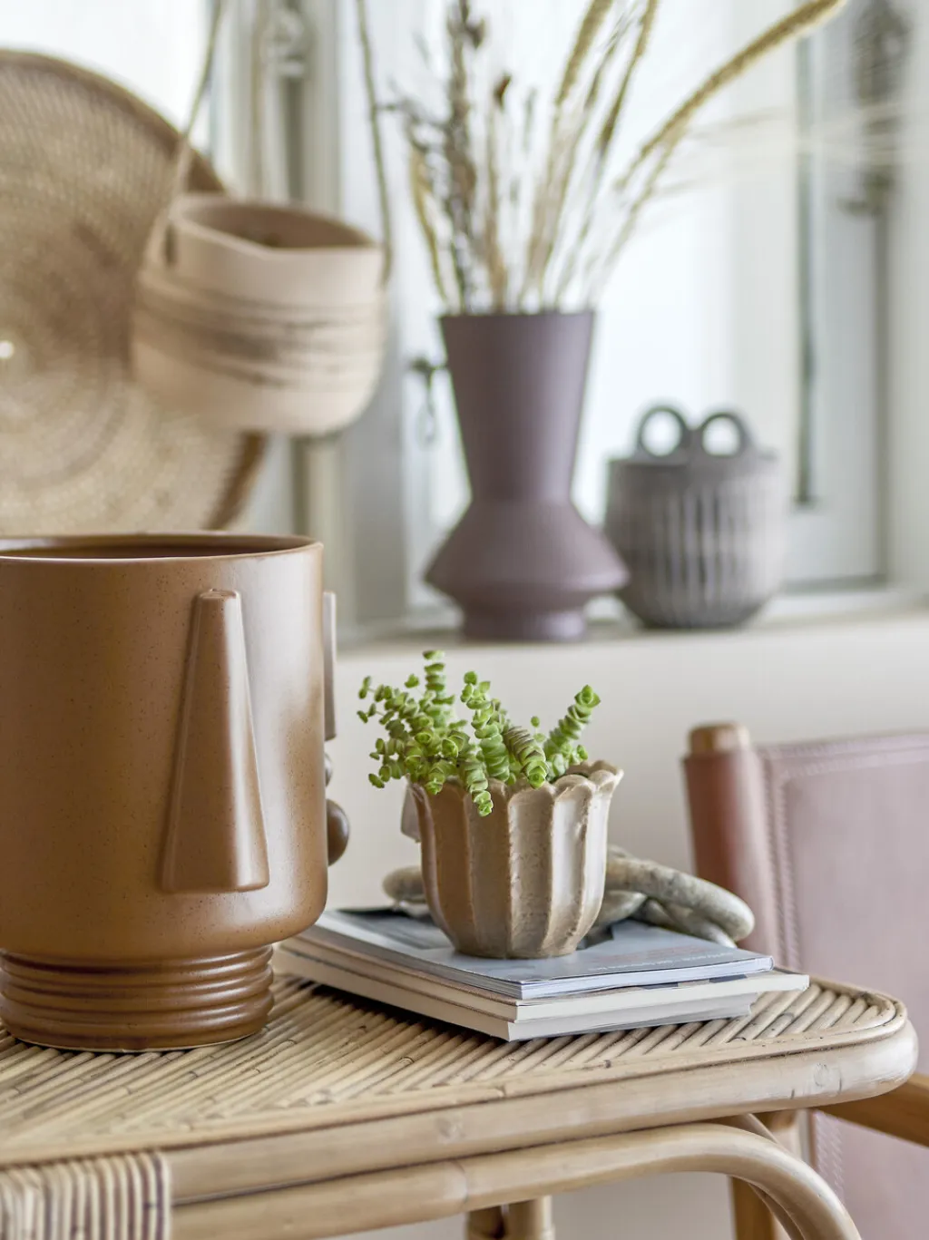 Outlet Guxim Urtepotteskjuler H22 cm, Brun Stue|Urtepotter Og Krukker