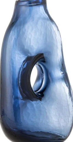 New Bloomingville Harri Vase H30 cm, Blå