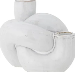 Hot Haydn Lysestage H10 cm, Hvid Lysestager
