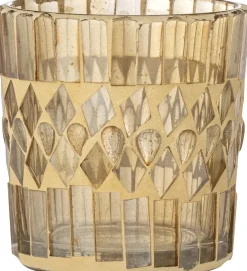 Discount Bloomingville Hermione Fyrfadsstage H7 cm, Guld