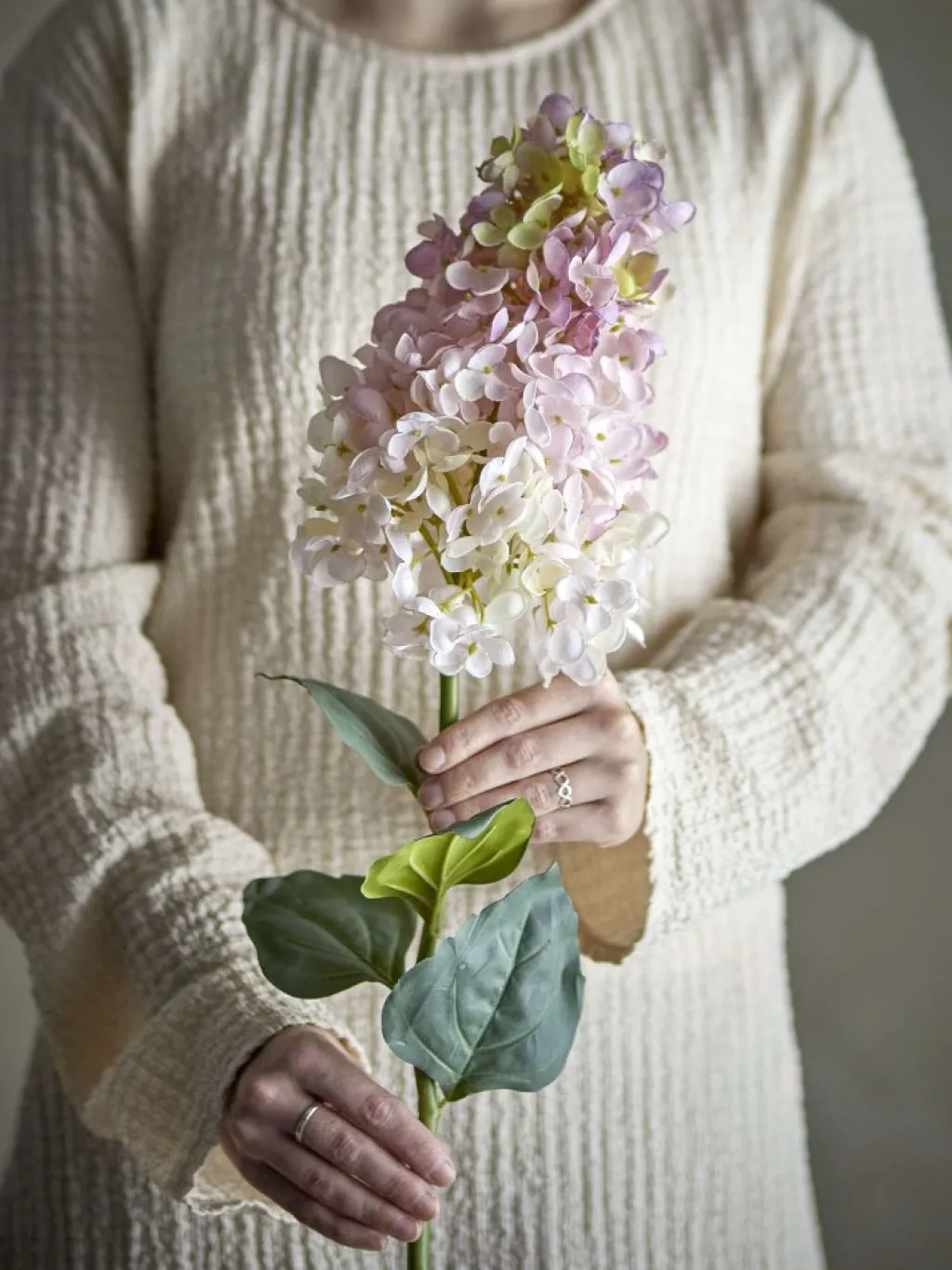 Bloomingville Stue > Hydrangea Kunstig Stilk , Rosa