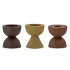 Bloomingville Lysestager|Fyrfadsstager > Ike Fyrfads- og Lysestage 3 stk. H7 cm