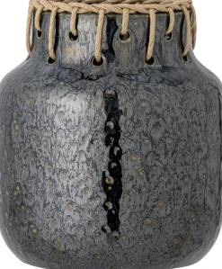 Online Bloomingville Janel Vase H21 cm, Sort