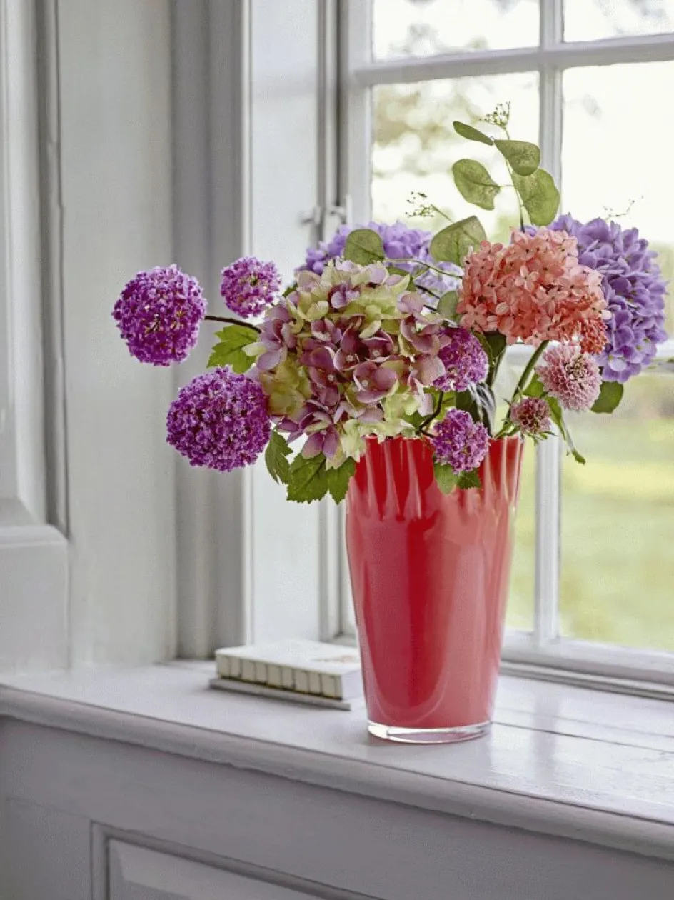 Clearance Bloomingville Janine Vase H30 cm, Orange