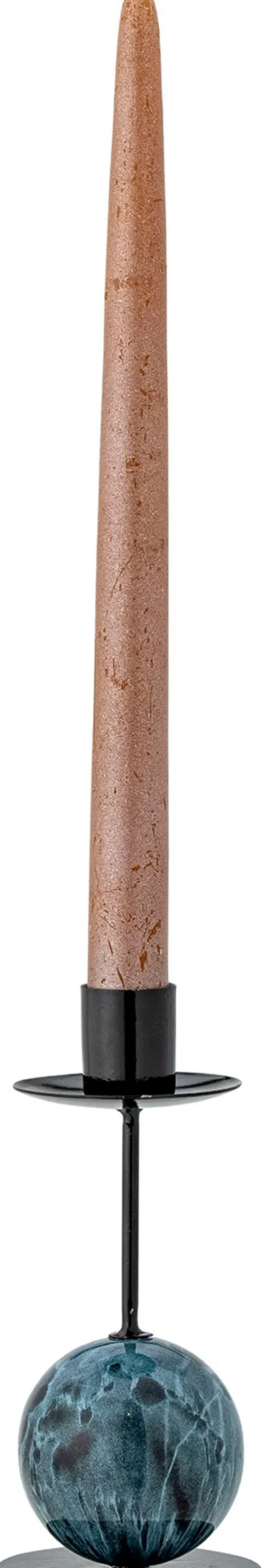 Clearance Bloomingville Jayda Lysestage H15 cm, Blå