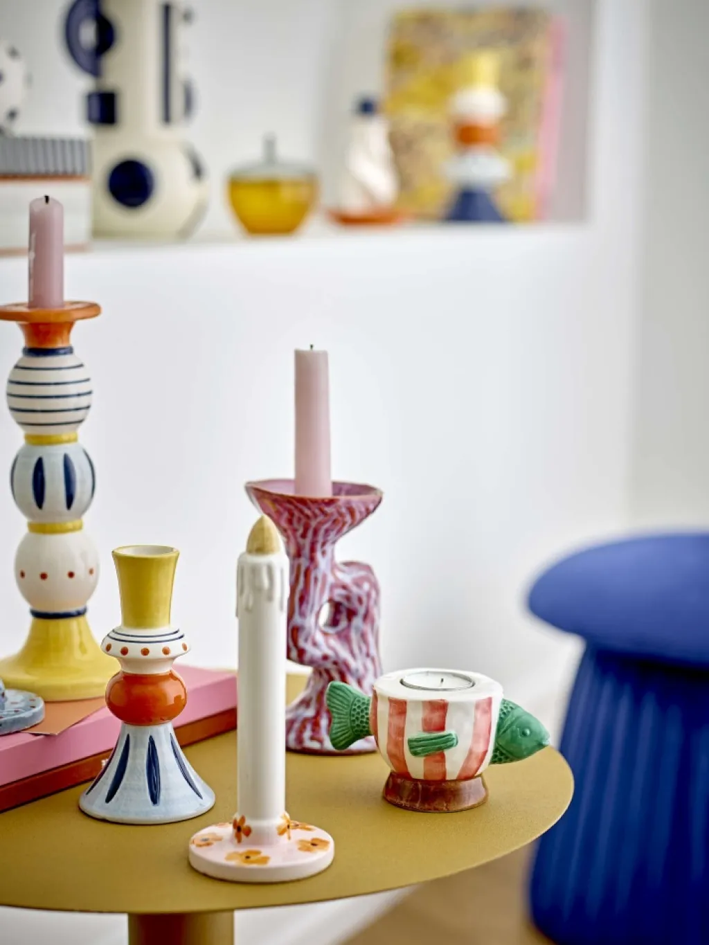 Online Kairi Vase H14 cm, Gul Stue|Vaser