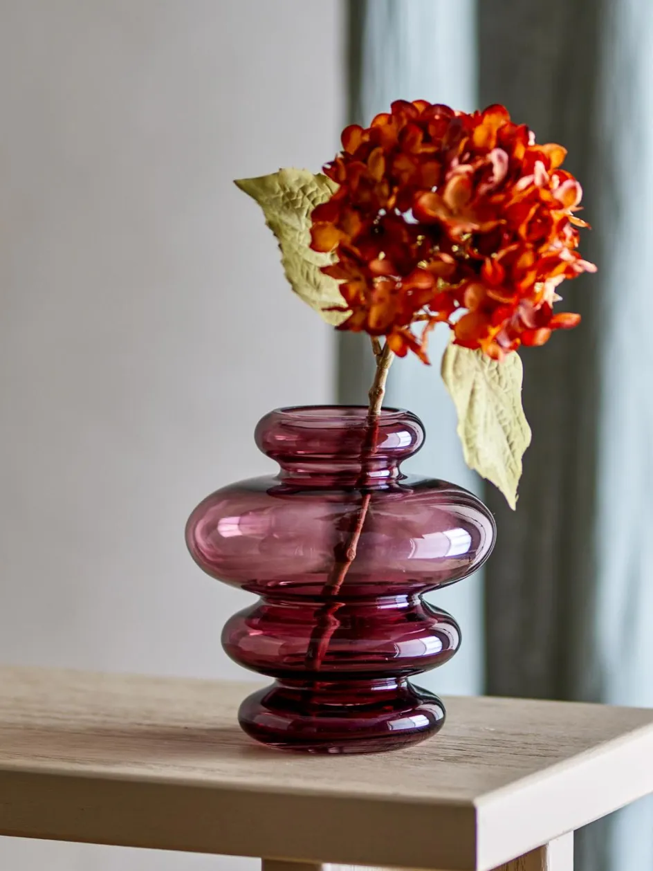 Discount Bloomingville Kayn Vase H19,5 cm, Lilla