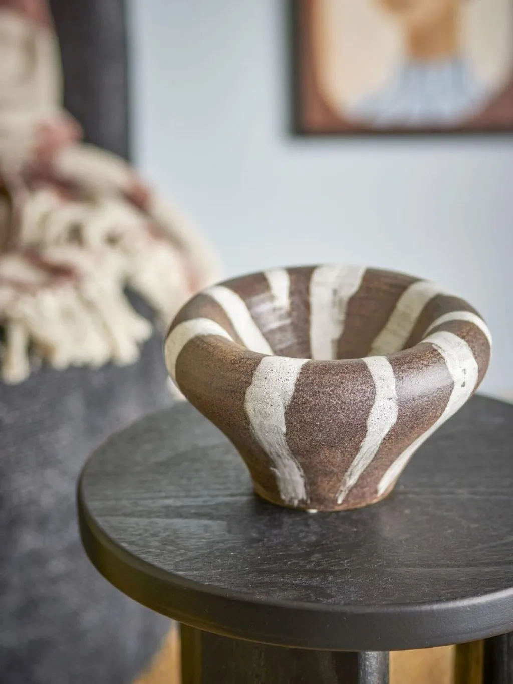Bloomingville Stue|Pynteskåle Og Fade > Ladris Skål Ø23 cm, Brun