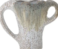 Best Bloomingville Ledger Vase H21 cm, Grøn