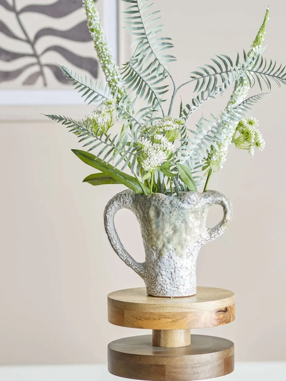 Best Bloomingville Ledger Vase H21 cm, Grøn