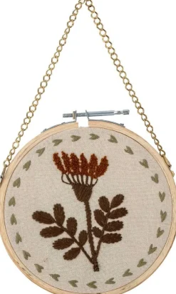 Hot Bloomingville Maidstone Vægdekoration Ø16,5 cm, Brun