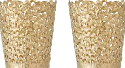 Best Mizou Fyrfadsstage H8,5 cm, Guld Julelys