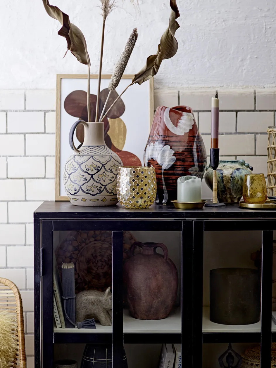 Hot Bloomingville Nadya Vase H, Blå
