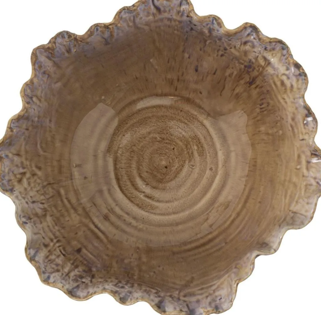 Bloomingville Stue|Pynteskåle Og Fade > Nash Skål Ø24,5 cm, Natur