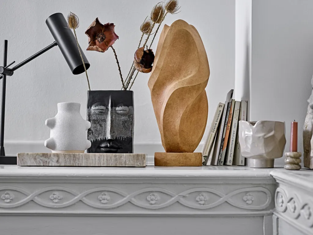 Bloomingville Stue|Vaser > Nasru Vase H22 cm, Sort