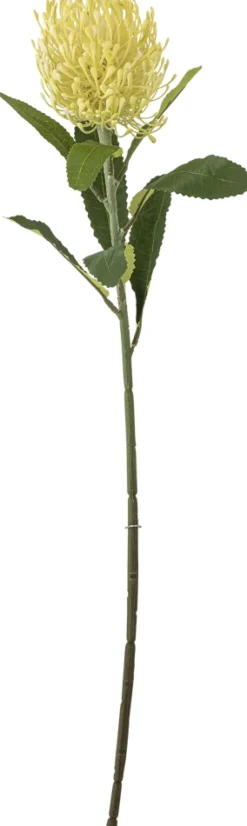 Outlet Needle Flower Kunstig Stilk 61 cm, Gul Stue