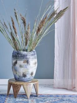 Bloomingville Stue|Vaser > Nienna Vase H31 cm, Blå