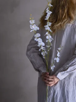 Hot Bloomingville Orchid Kunstig Stilk , Hvid