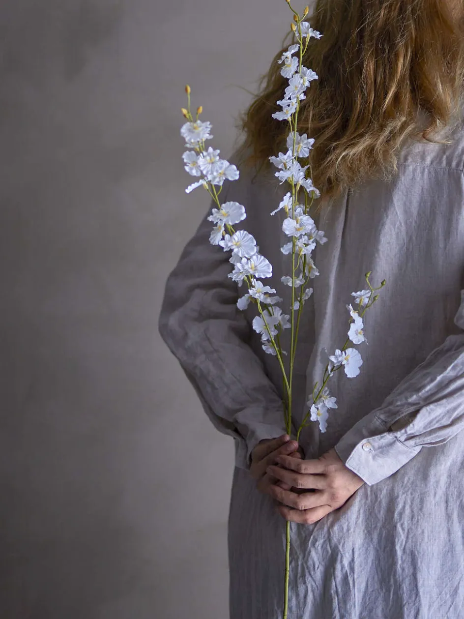 Hot Bloomingville Orchid Kunstig Stilk , Hvid
