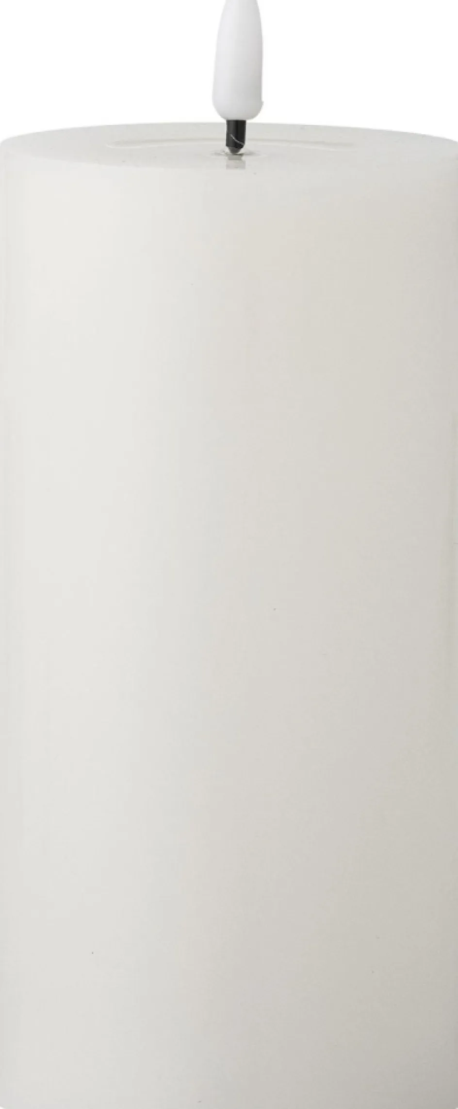 Bloomingville Ponza Bloklys LED ?7,5/H15 cm, Hvid