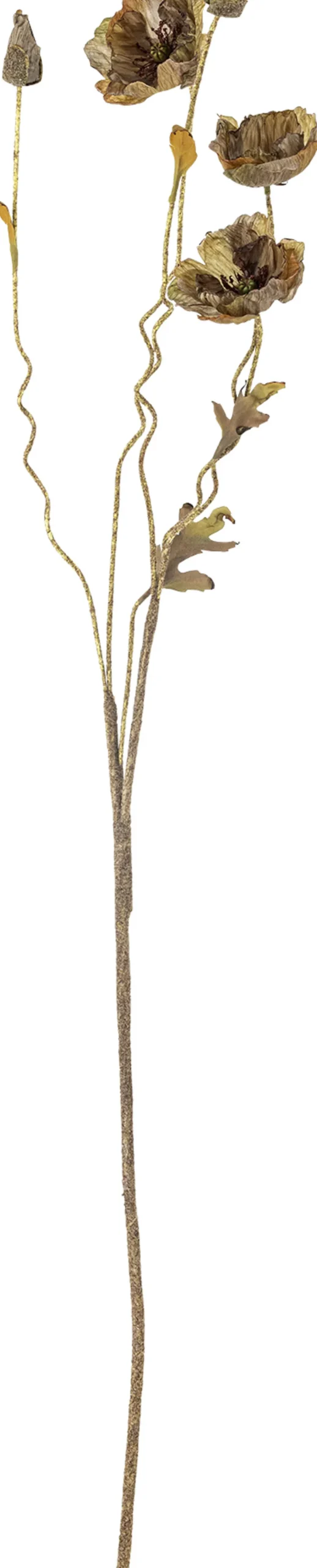 Discount Bloomingville Poppy Kunstig Stilk 104 cm, Brun