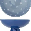 Bloomingville Pynteskåle Og Fade > Riley Opsats Ø24,5 cm, Blå