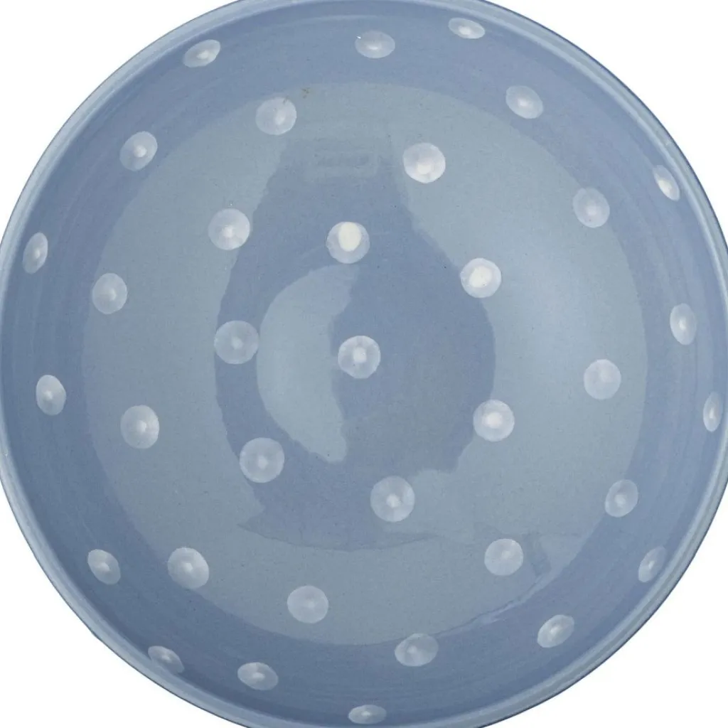 Bloomingville Pynteskåle Og Fade > Riley Opsats Ø24,5 cm, Blå
