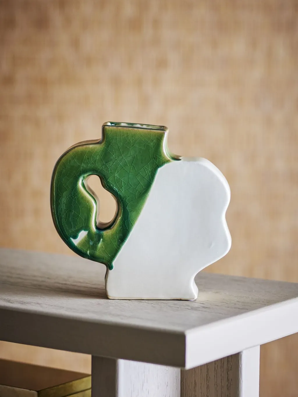 River Vase H20 cm, Grøn Vaser