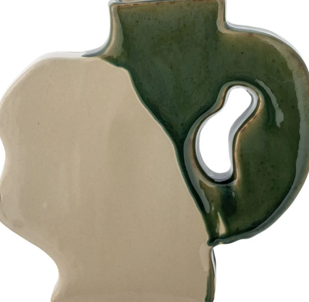 River Vase H20 cm, Grøn Vaser