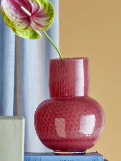 Discount Bloomingville Roscoe Vase H21,5 cm, Rosa