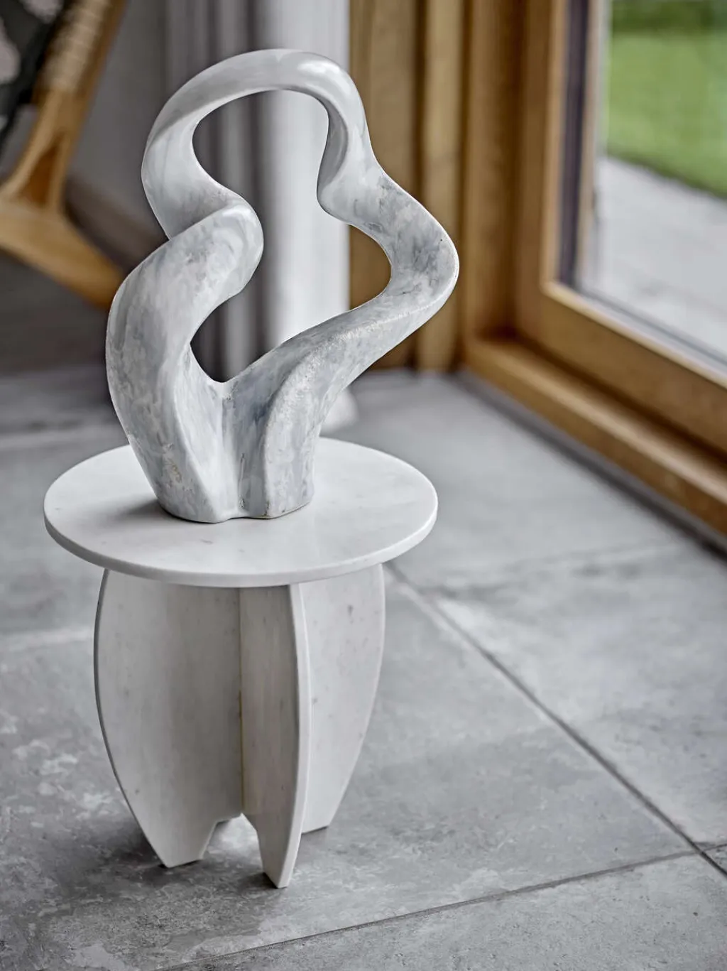 Bloomingville Stue|Skulpturer > Rouyi Dekoration H34,5 cm, Grå