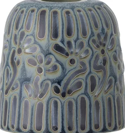 Sale Bloomingville Samsin Lysestage H7,5 cm, Blå