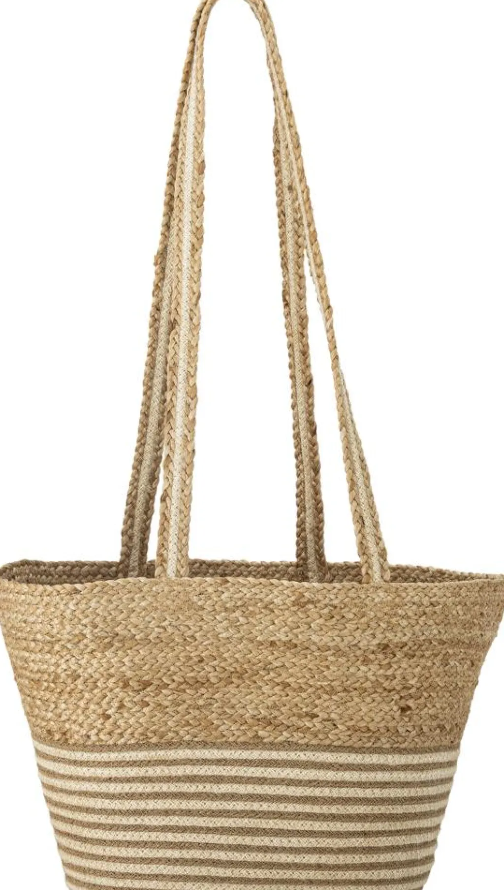Bloomingville Tasker Og Muleposer|Tasker Og Muleposer > Simona Indkøbspose 28x42 cm, Jute