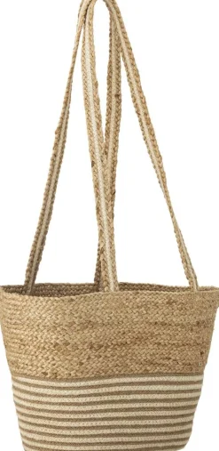 Bloomingville Tasker Og Muleposer|Tasker Og Muleposer > Simona Indkøbspose 28x42 cm, Jute