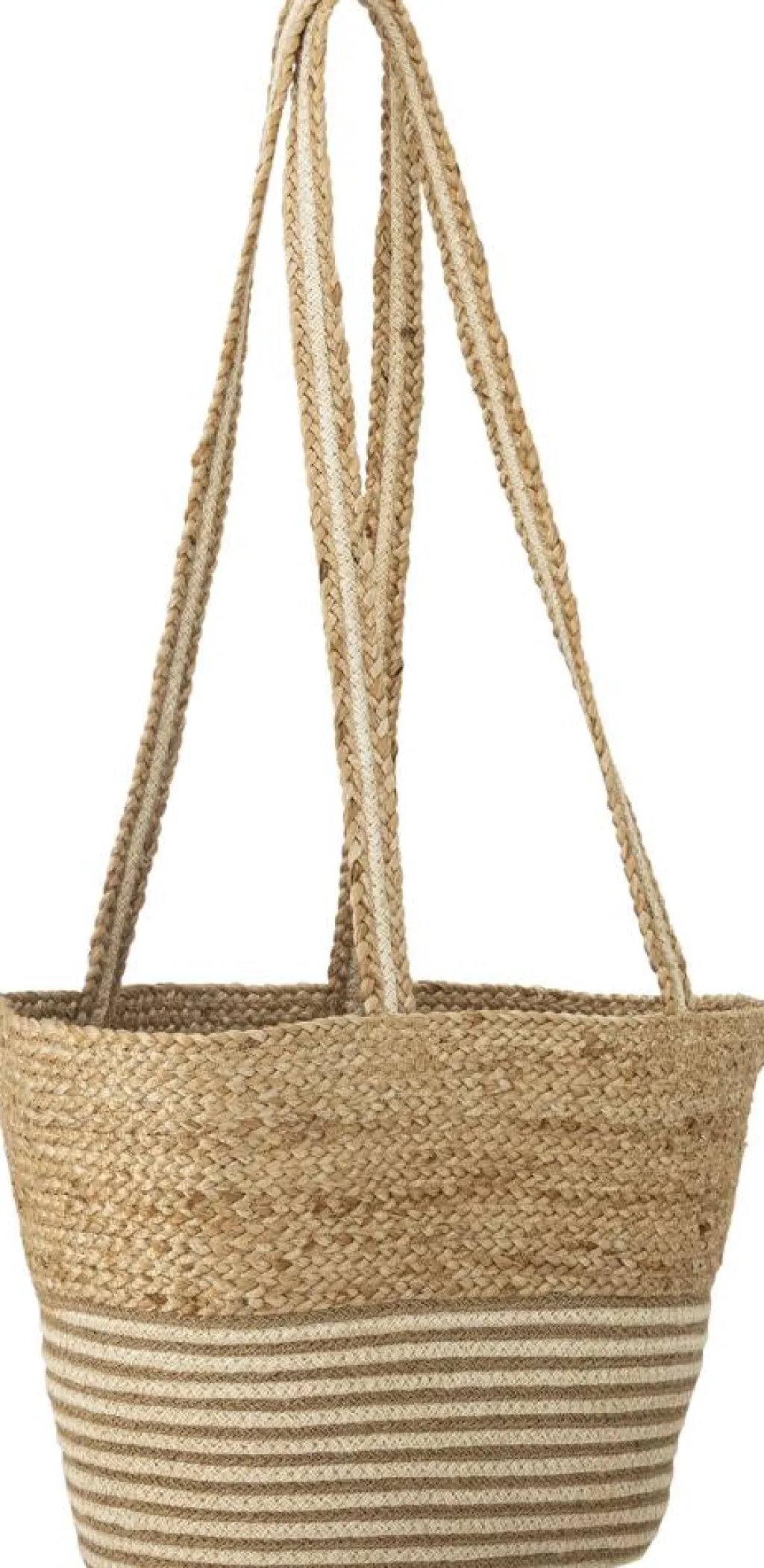 Bloomingville Tasker Og Muleposer|Tasker Og Muleposer > Simona Indkøbspose 28x42 cm, Jute