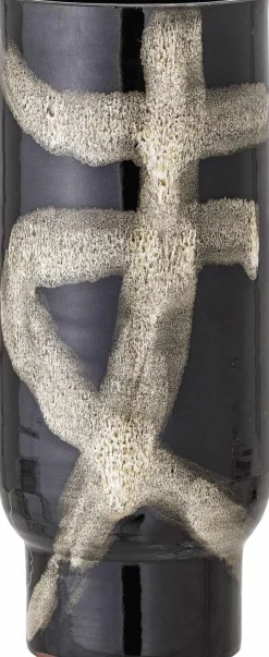 Clearance Bloomingville Vefa Vase H28,5 cm, Sort