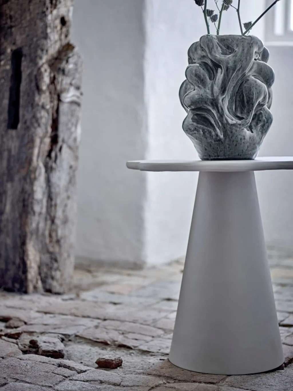 Bloomingville Stue|Vaser > Vuelle Vase H30,5 cm, Grå