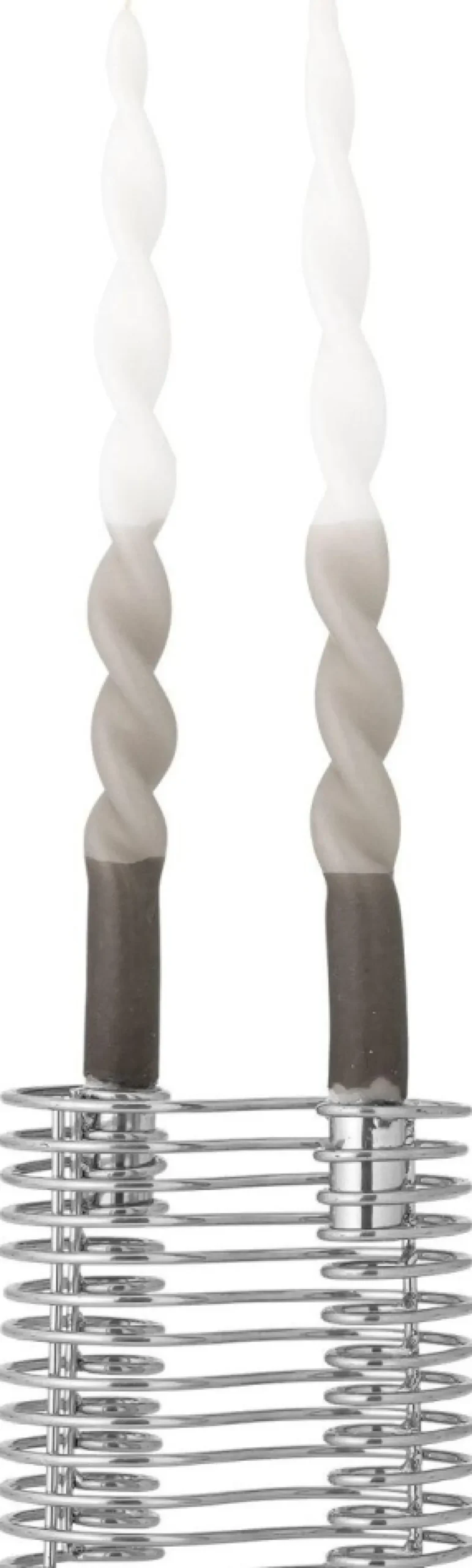 Clearance Bloomingville Wavela Lysestage H14,5 cm, Sølv