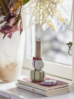 Outlet Wish Lysestage H9 cm, Grøn Julelys